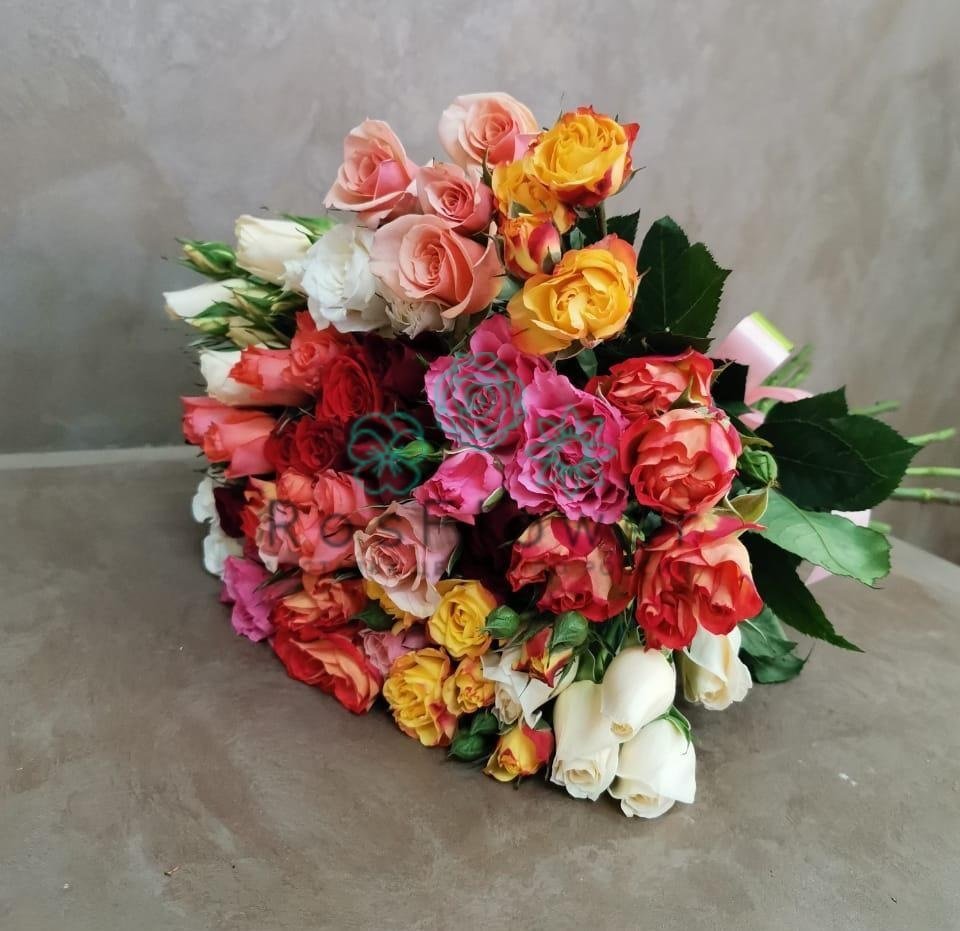 Букет цветов из: Розы в Павловка Башкортостан