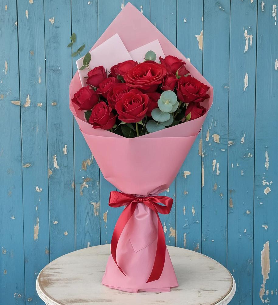 Букет цветов из: Розы в Павловка Башкортостан