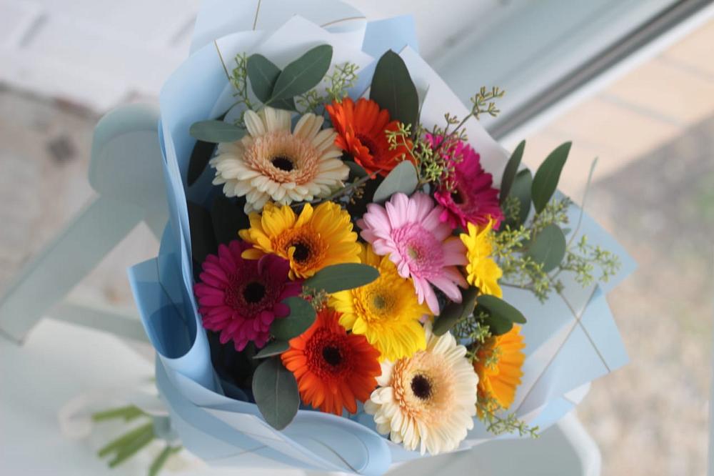 Букет цветов из: Герберы в Павловка Башкортостан