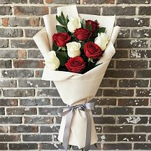 Букет цветов из:  Розы в Павловка Башкортостан
