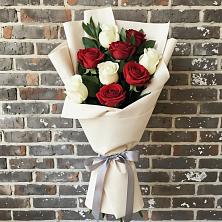 Букет цветов из:  Розы в Павловка Башкортостан