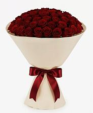 Букет 101 Бордовая роза Блэк Бакарра в Павловка Башкортостан