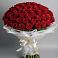Букет 101 Красная роза Блэк Мэджик в Павловка Башкортостан