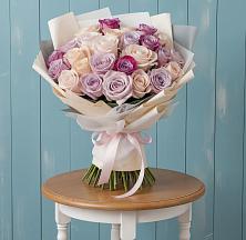 Букет цветов из:  Розы в Павловка Башкортостан