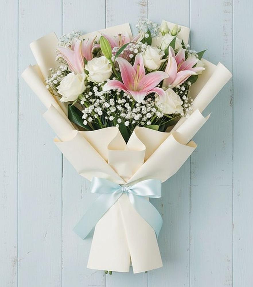 Букет цветов из: Лилии в Павловка Башкортостан