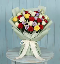 Букет цветов из:  Розы #REPLACE_PRED# Павловка Башкортостан