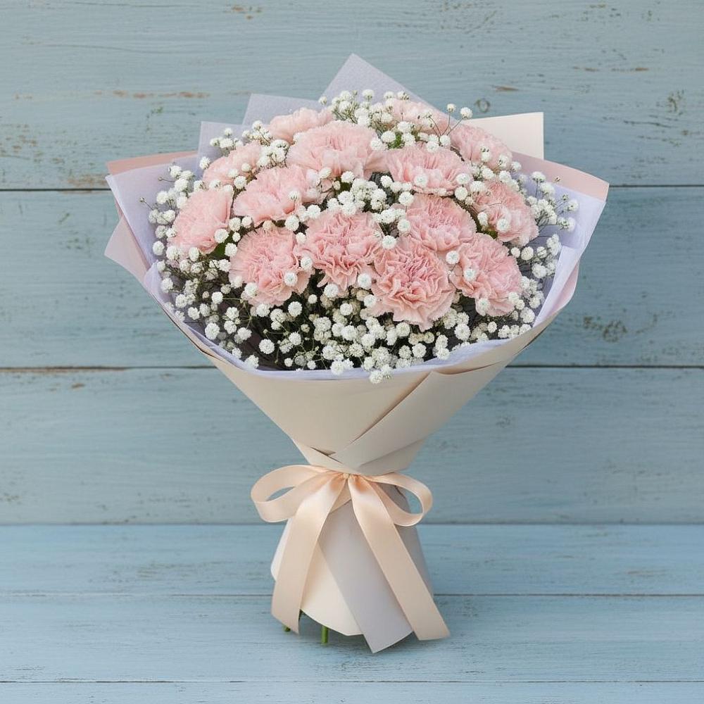 Букет цветов из: Гвоздики в Павловка Башкортостан