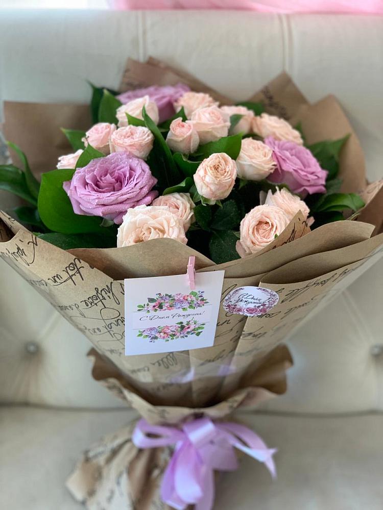 Букет цветов из: Розы в Павловка Башкортостан