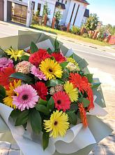 Букет цветов из:  Герберы #REPLACE_PRED# Павловка Башкортостан
