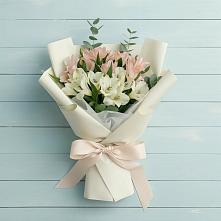 Букет цветов из:  Альстромерии #REPLACE_PRED# Павловка Башкортостан