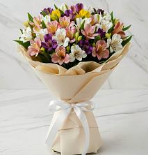 Букет цветов из:  Альстромерии в Павловка Башкортостан