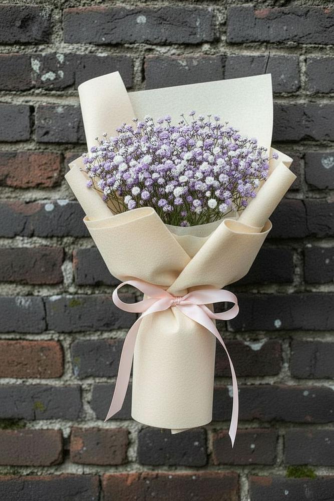 Букет цветов из: Гипсофила в Павловка Башкортостан