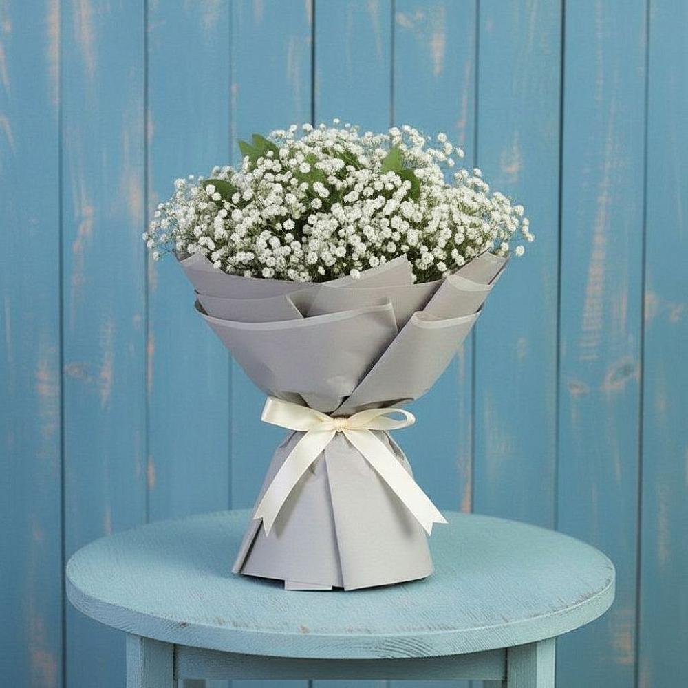 Букет цветов из: Гипсофила в Павловка Башкортостан