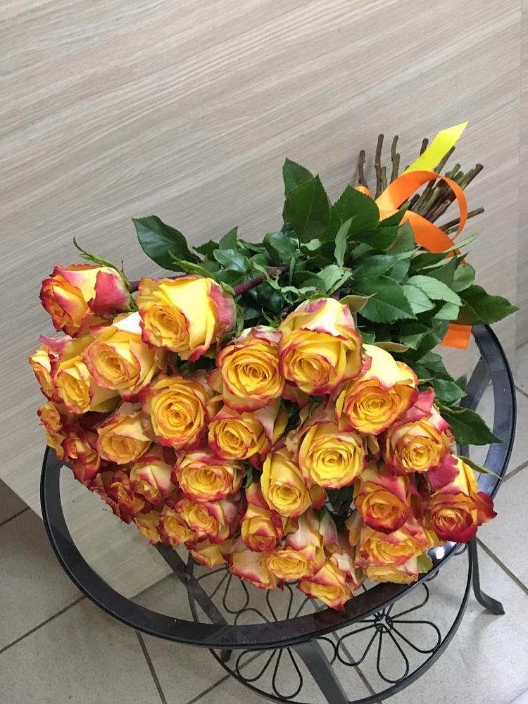 Букет Желтые розы в Павловка Башкортостан