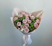 Букет цветов из:  Розы и Хризантемы в Павловка Башкортостан