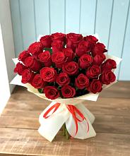 Букет 29 Красных роз в Павловка Башкортостан