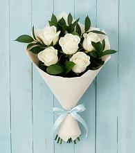 Букет цветов из:  Розы в Павловка Башкортостан
