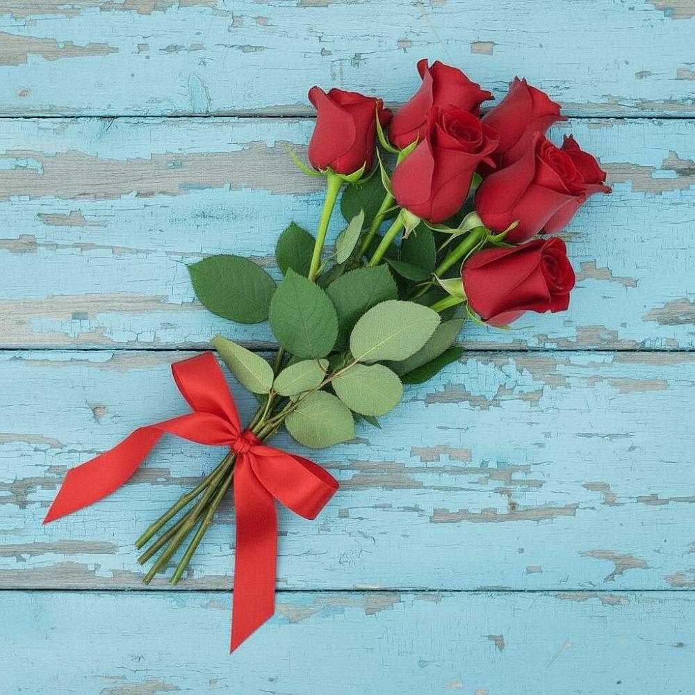 Букет Красные розы в Павловка Башкортостан