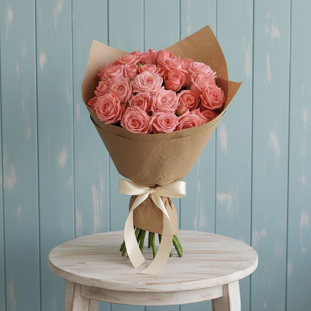 Букет цветов из: Розы в Павловка Башкортостан