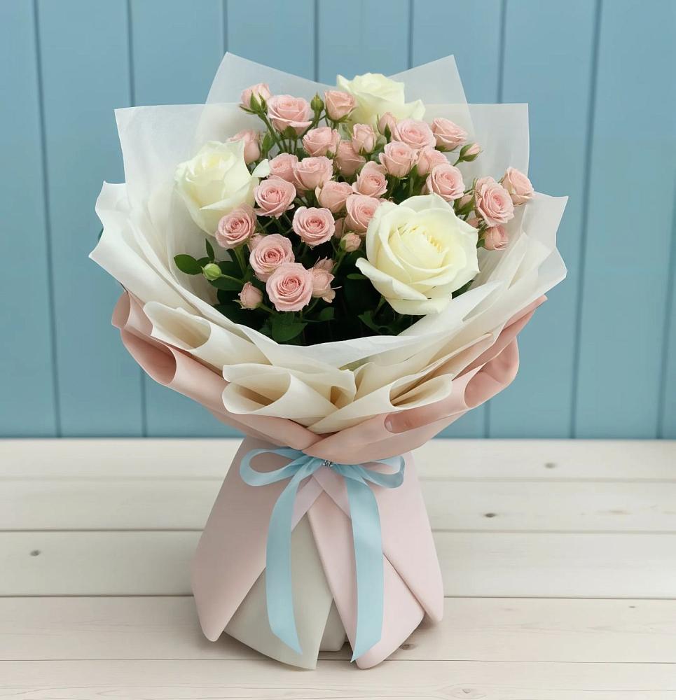 Букет цветов из: Розы в Павловка Башкортостан