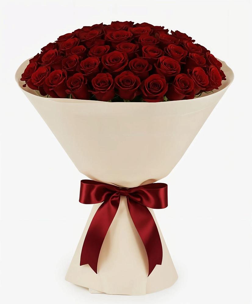 Букет 101 Бордовая роза Блэк Бакарра в Павловка Башкортостан