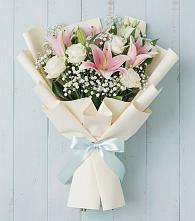 Букет цветов из:  Лилии в Павловка Башкортостан