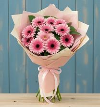 Букет цветов из:  Герберы в Павловка Башкортостан
