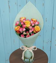 Букет цветов из:  Розы в Павловка Башкортостан